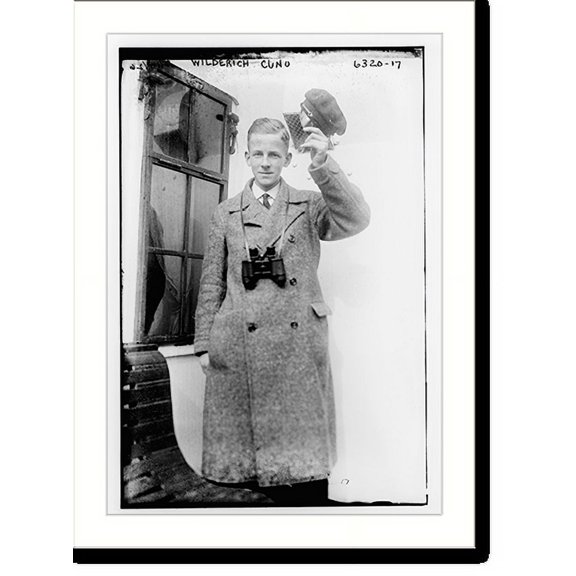 Historic Print, Wilderich Cuno, 18" x 24"