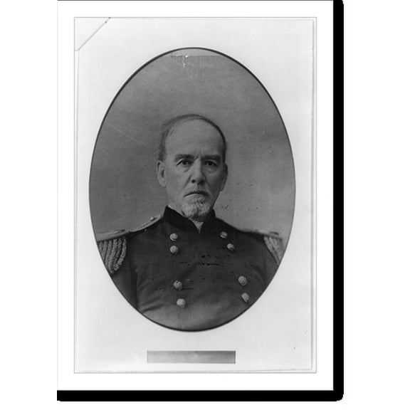Historic Print, [William B. Rochester, U.S. Army Paymaster General, 1882-1890, head-and-shoulders portrait, facing right], 18" x 24"