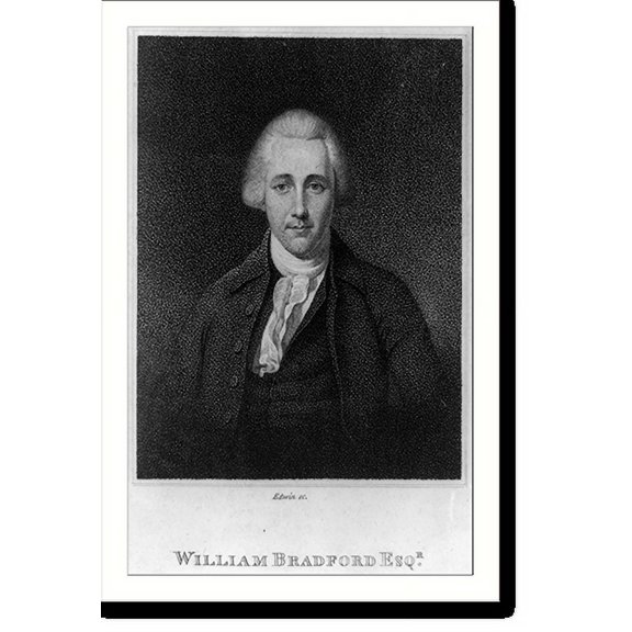 Historic Print, William Bradford, 16" x 20"