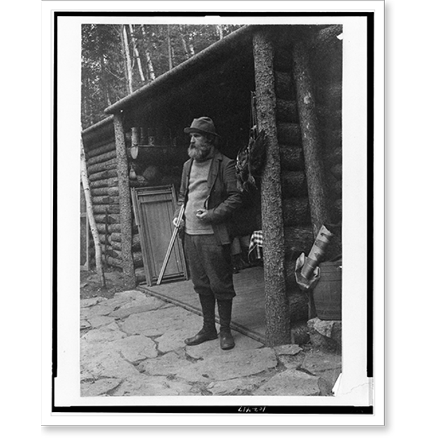 Historic Print, [William Brewster, fulllength portrait, standing