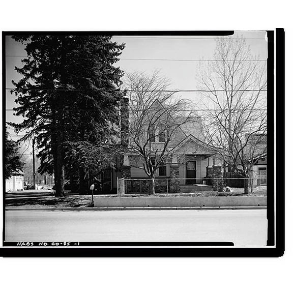 Historic Print, William Graves House, 5250 Marshall Street, Arvada, Jefferson County, CO, 18" x 24"