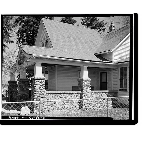 Historic Print, William Graves House, 5250 Marshall Street, Arvada, Jefferson County, CO - 5, 16" x 20"