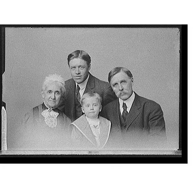 Historic Print, [William Henry Jackson (right) with his mother, Harriet