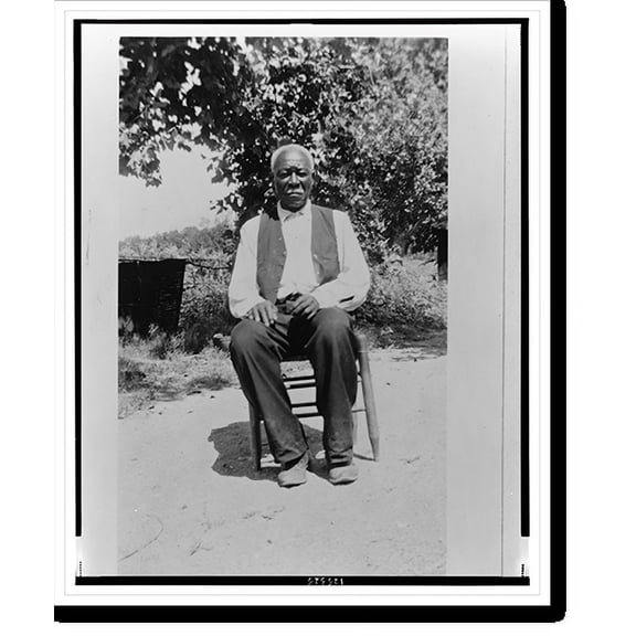 Historic Print, Willie Williams, ex-slave, Ft. Worth, 18" x 24"