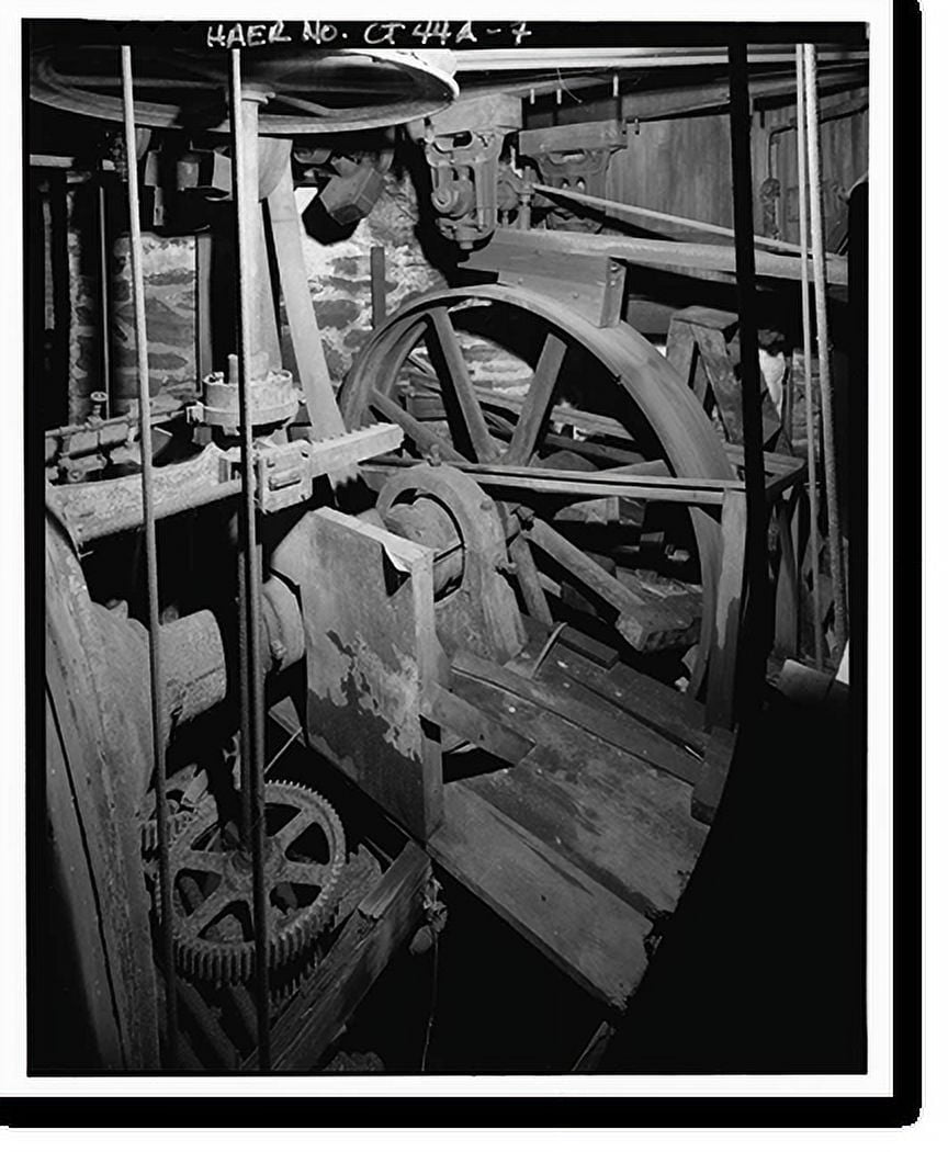 Historic Print, Willimantic Linen Company, Mill No. 1, Immediately West