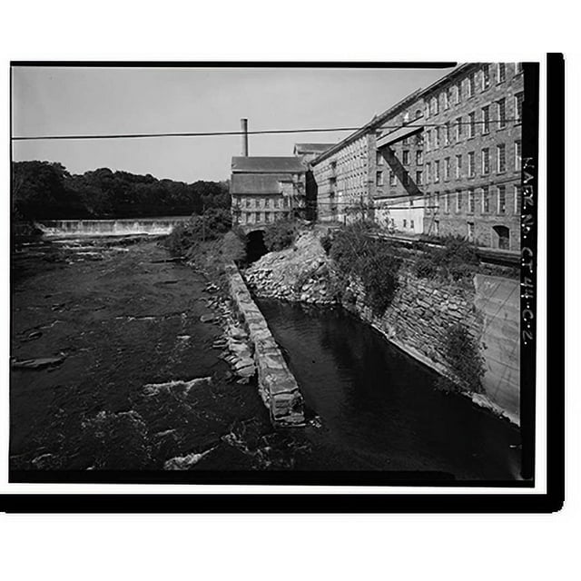 Historic Print, Willimantic Linen Company, Mill No. 2, South Main