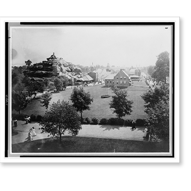 Historic Print, [Willow Grove Park, Pennsylvania], 16" x 20"