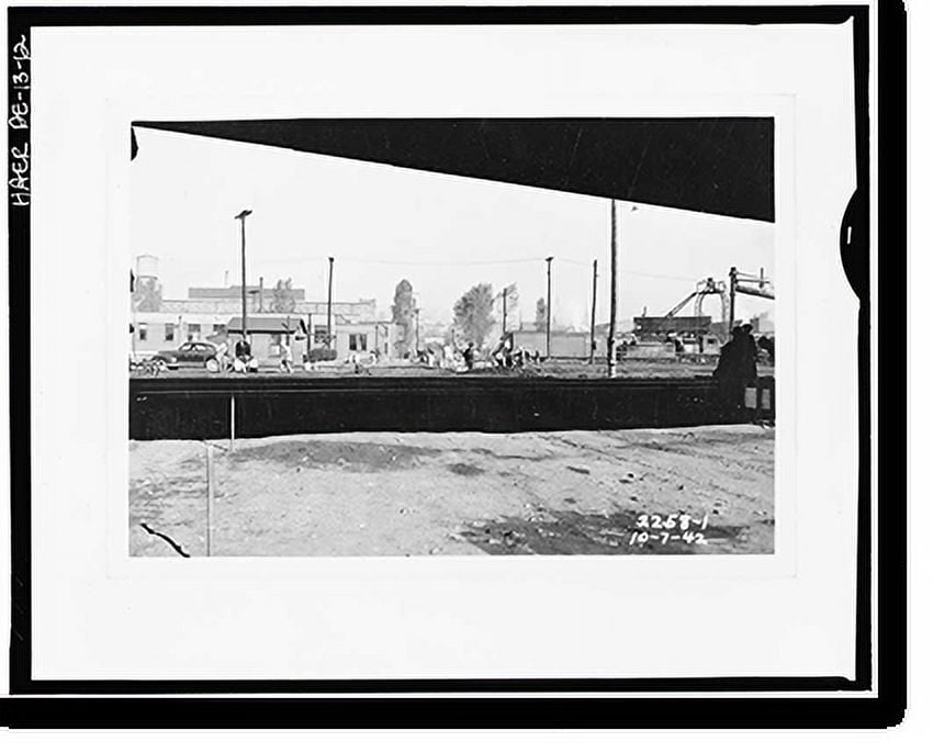 Historic Print, Wilmington & Northern Railroad, Repair Shop, Beech