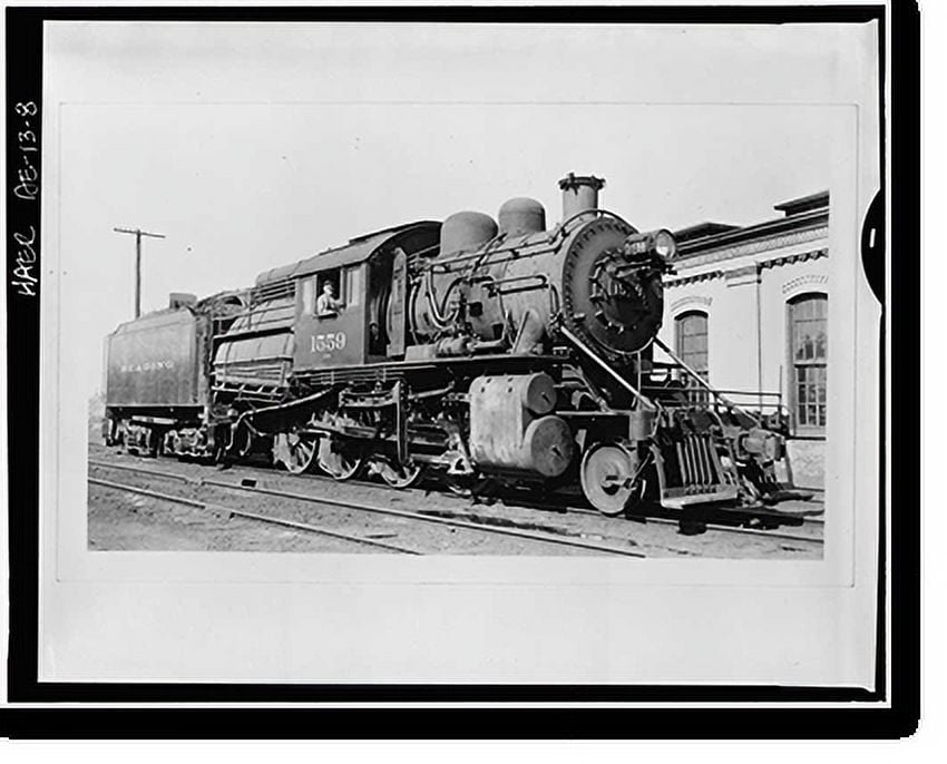Historic Print, Wilmington & Northern Railroad, Repair Shop, Beech