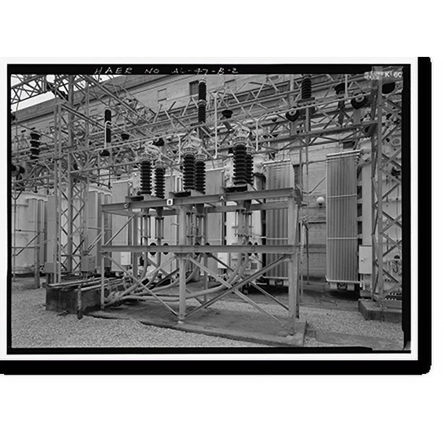 Historic Print, Wilson Dam & Hydroelectric Plant, Oilostatic