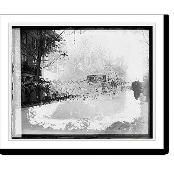 Historic Print, Wilson funeral, 2/6/24 - 2, 16" x 20"