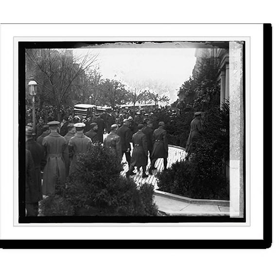 Historic Print, Wilson funeral, 2/6/24 - 4, 18" x 24"