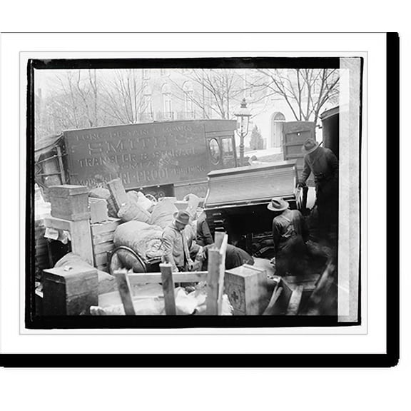 Historic Print, Wilson moving - 2, 16" x 20"