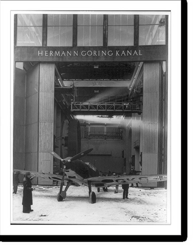 Historic Print, [Wind tunnel at Hermann Goering" Aviation Research