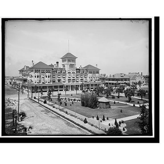 Historic Print, Windsor Hotel, Jacksonville, Fla., 16" x 20"