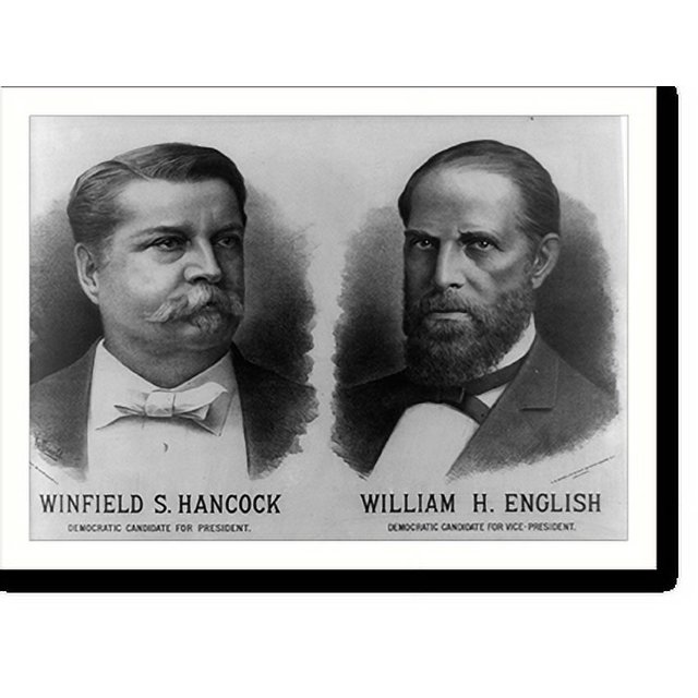 Historic Print, Winfield S. Hancock. Democratic candidate for President