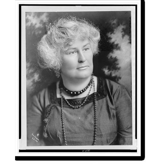 Historic Print, [Winifred Black, head-and-shoulders portrait, facing right], 16" x 20"