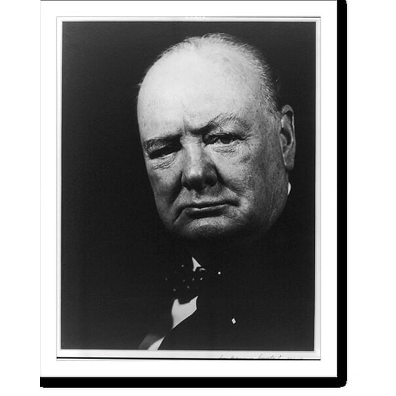 Historic Print, Winston S. Churchill, 16" x 20"