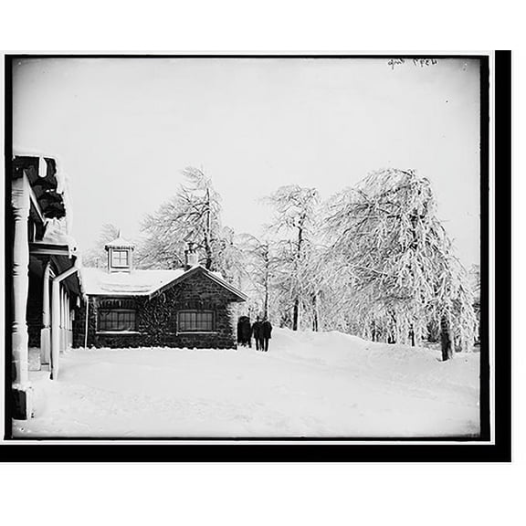 Historic Print, [Winter, Prospect Park, Niagara Falls], 18" x 24"