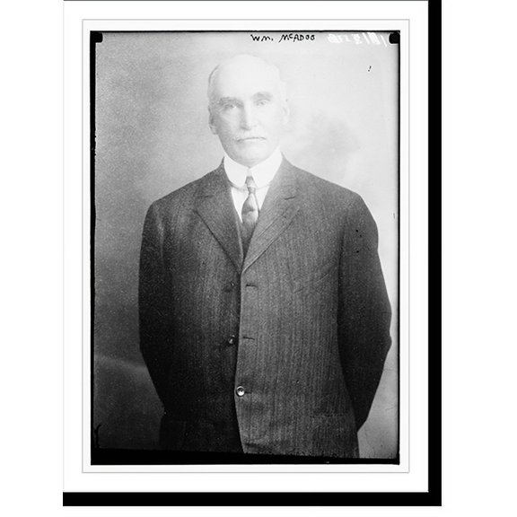 Historic Print, Wm. McAdoo, 16" x 20"