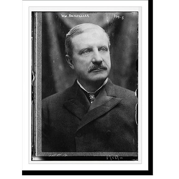 Historic Print, Wm. Rockefeller, 16" x 20"