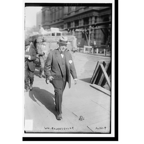 Historic Print, Wm. Rockefeller - 2, 18" x 24"