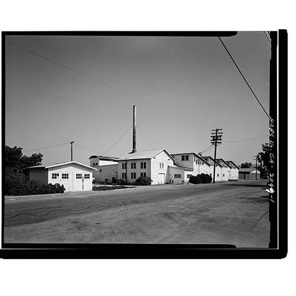 Historic Print, Woelffel Cannery, 10120 Imperial Avenue, Monta Vista vicinity, Santa Clara County, CA, 16" x 20"