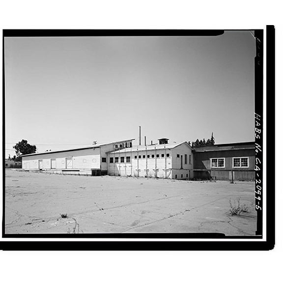 Historic Print, Woelffel Cannery, 10120 Imperial Avenue, Monta Vista vicinity, Santa Clara County, CA - 5, 18" x 24"