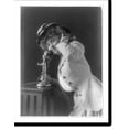 thumbnail image 1 of Historic Print, [Woman holding up telephone receiver], 18" x 24", 1 of 3