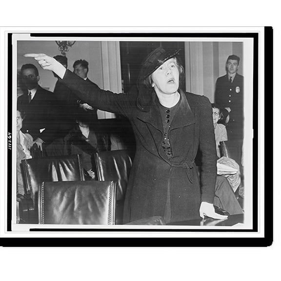 Historic Print, Woman protests lowering of draft age, 18" x 24"