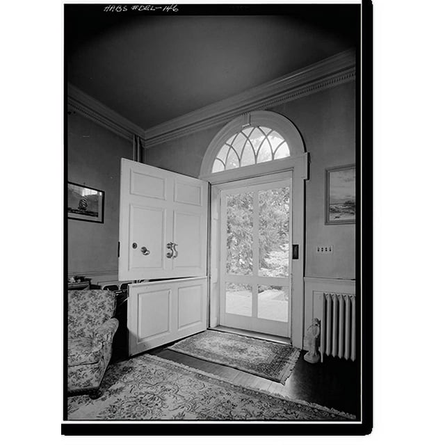 Historic Print, Woodburn, Kings Highway, Dover, Kent County, DE 3, 16