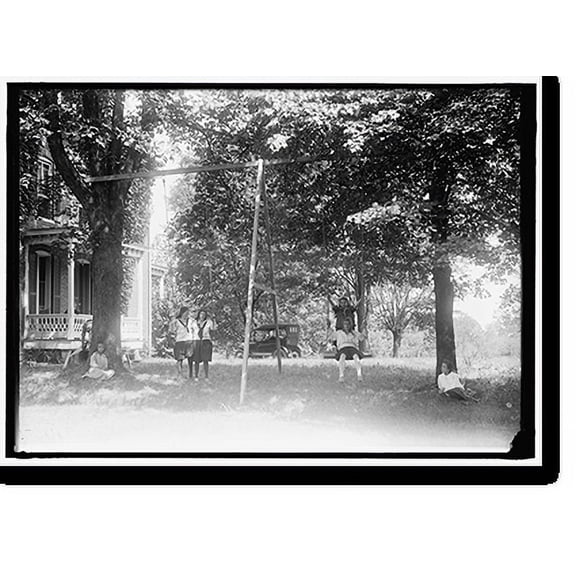 Historic Print, YOUNG WOMEN'S CHRISTIAN ASSOCIATION. SCENES AT Y.W.C.A. CAMP - 4, 16" x 20"