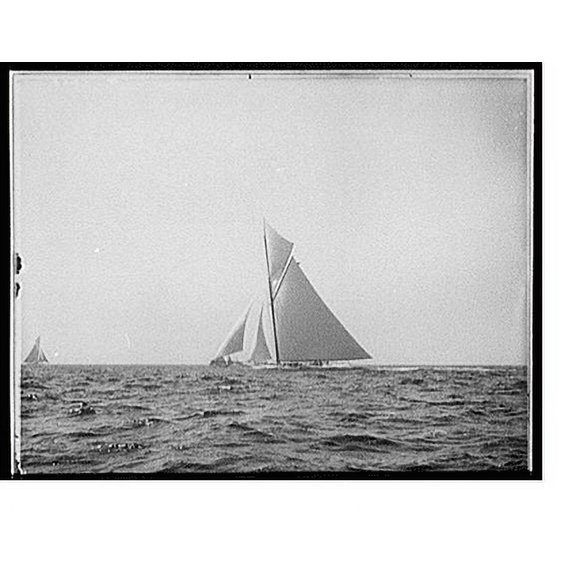 Historic Print, [Yacht], 16" x 20"