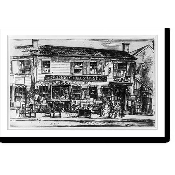 Historic Print, Ye Olde Curiosity Shop, 18" x 24"