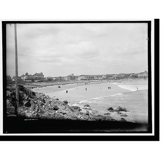 Historic Print, York Beach, Me., 16" x 20"