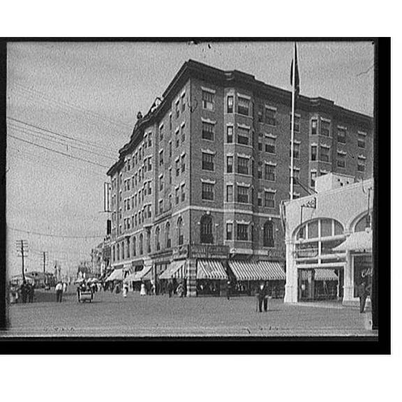 Historic Print, Young's Hotel, Atlantic City, 18" x 24"