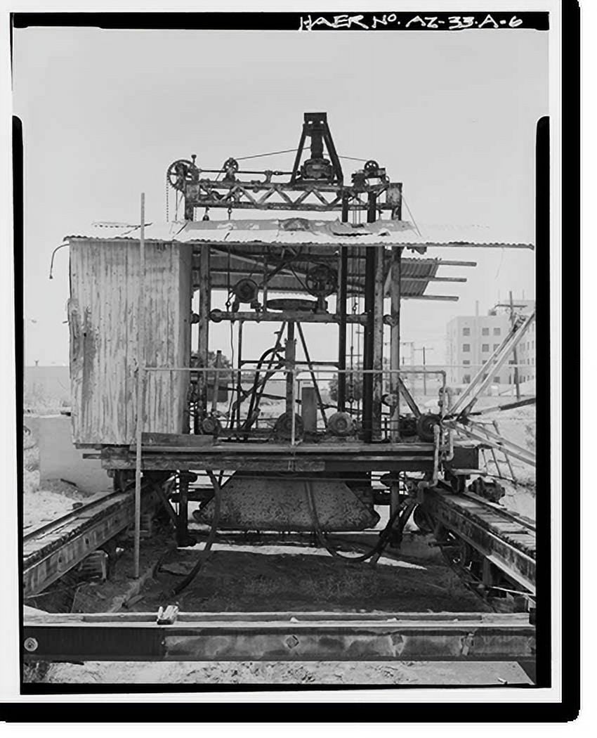 Historic Print, Yuma Main Street Water Treatment Plant, Blaisdell Slow
