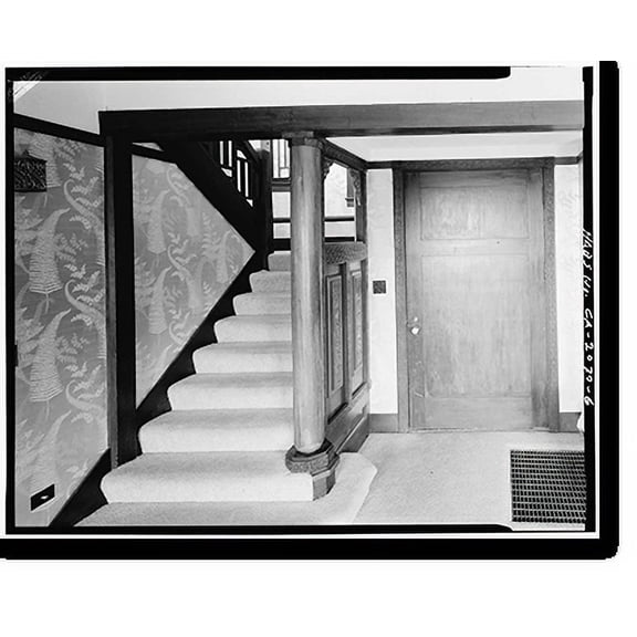 Historic Print, Yung See San Fong (House), 16660 Cypress Way, Los Gatos, Santa Clara County, CA - 6, 16" x 20"