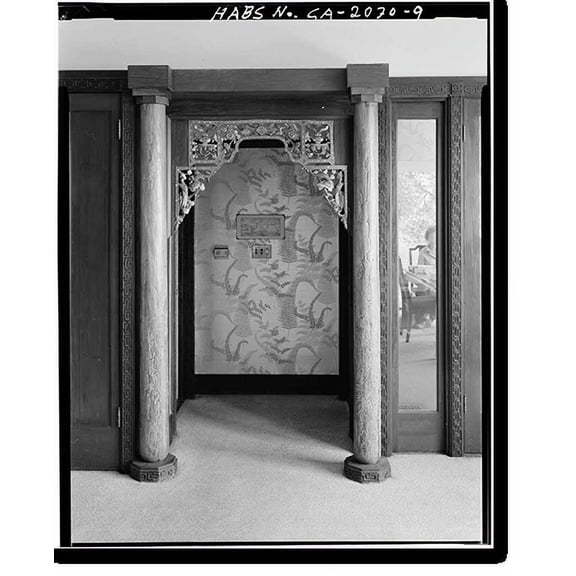 Historic Print, Yung See San Fong (House), 16660 Cypress Way, Los Gatos, Santa Clara County, CA - 9, 16" x 20"