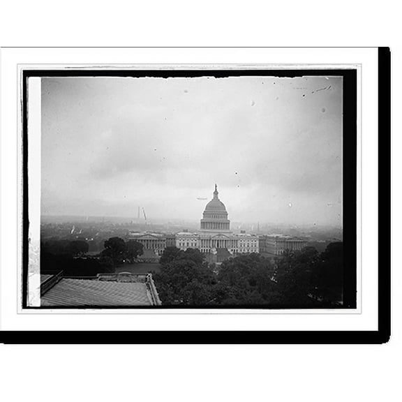 Historic Print, Z.R.1 over the Capitol, [9/22/23], 18" x 24"