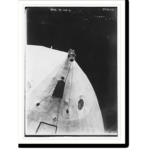 Historic Print, ZR-2 (nose), 16" x 20"