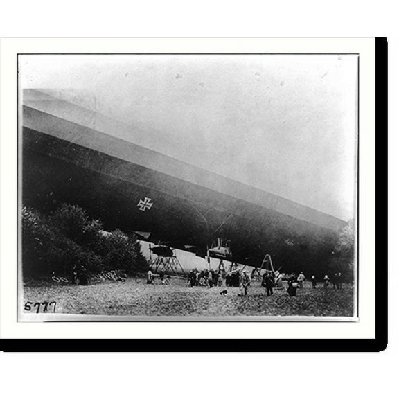 Historic Print, Zeppelin (portion), 16" x 20"