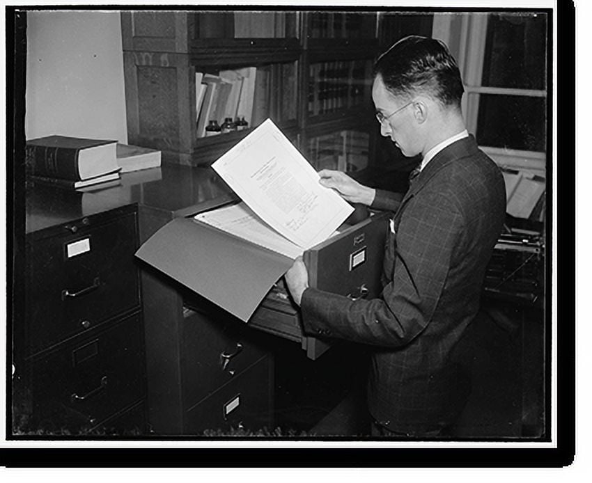 Historic Print, How a bill become a law. Now a law, the former bill ...