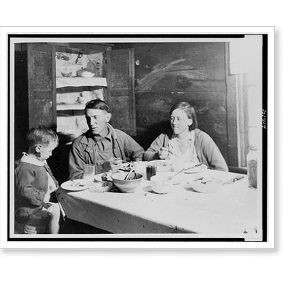 Historic Print, An independent farmer and landowner in the foothills of the Ozarks, near Damascus, Arkansas, who is prosperous in normal time, but now on the Red Cross"", 16" x 20"