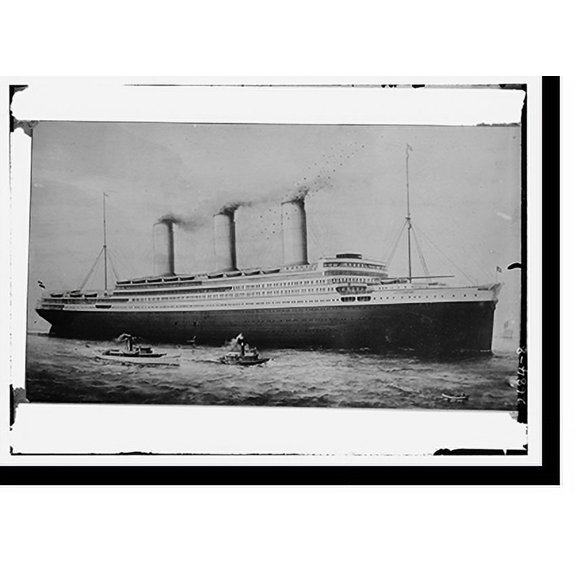 Historic Print, unidentified ship, 16" x 20"