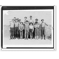 thumbnail image 1 of Historic Print, Some of the young workers in Laurel Cotton Mills, Laurel, Miss. Tallest man is Mr. Hollingsworth. Two of his boys in front row. Sylvester, ten years old, Only helps in t…16" x 20", 1 of 3