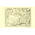thumbnail image 1 of Revolutionary War Map Print - Louisiana Neighboring Countries - 1757 - Vintage Wall Art, 1 of 4