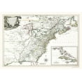 thumbnail image 1 of Revolutionary War Map - North America English Possessions - 1763 - Vintage Wall Art, 1 of 4