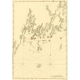 thumbnail image 1 of Revolutionary War  - Rockland Harbor Pemaquid Point - Des Barres 1770 - WallArt, 1 of 4