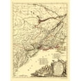 thumbnail image 1 of Revolutionary War Map - Thirteen Colonies North America - Eliot 1781 - Vintage Wall Art, 1 of 4